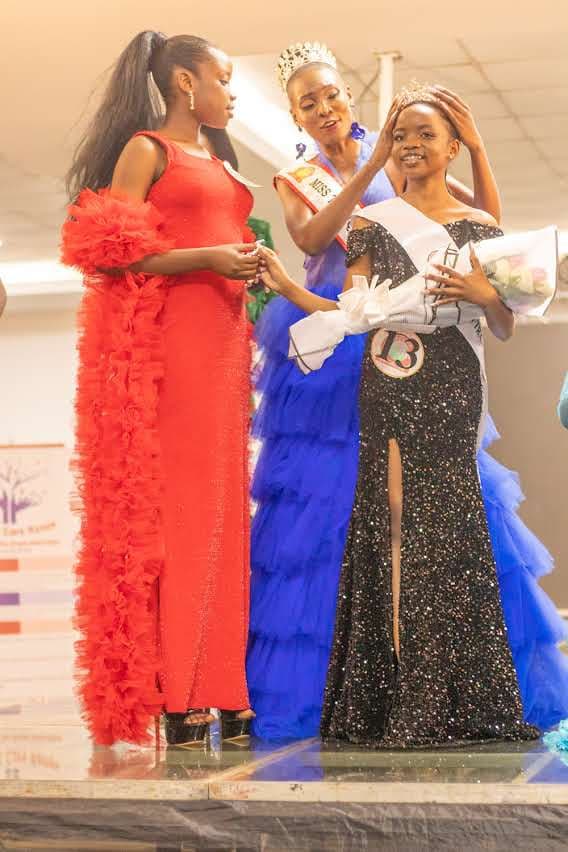 The crowning moment for the pageant winner