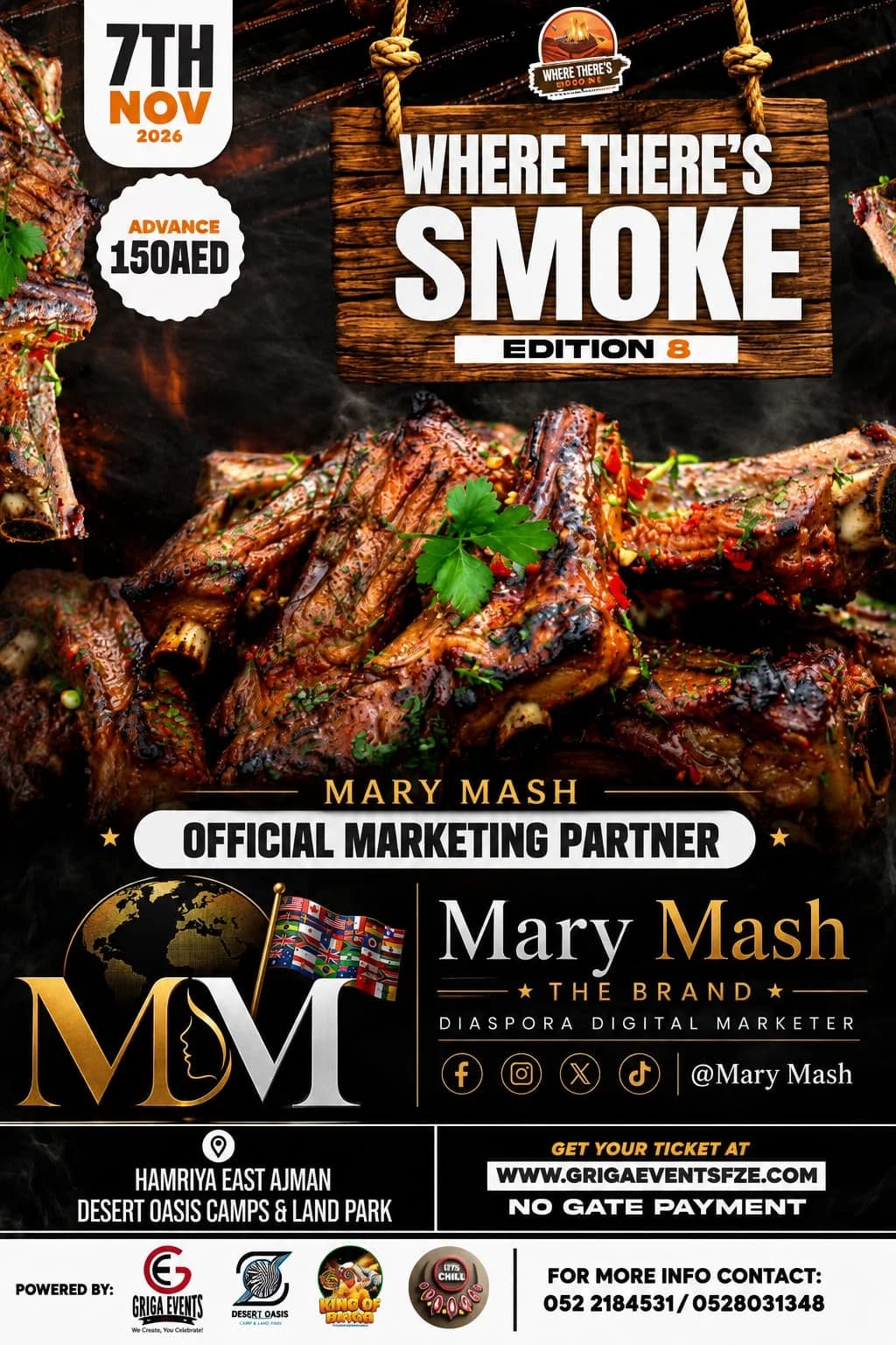 Where There’s Smoke — 8th Edition poster